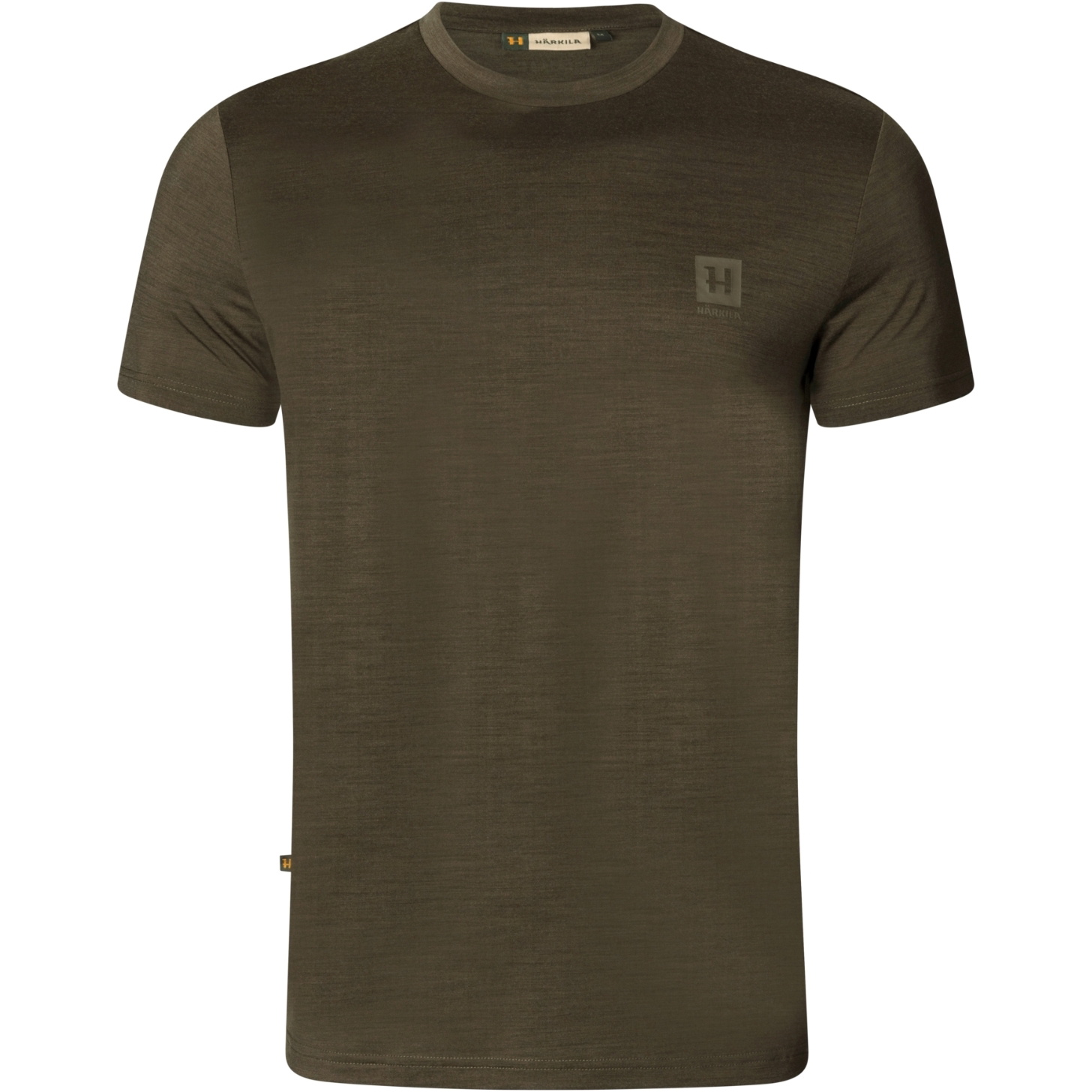 Harkila Mens Base All Season Short Sleeve T-Shirt 10042 - Willow Green